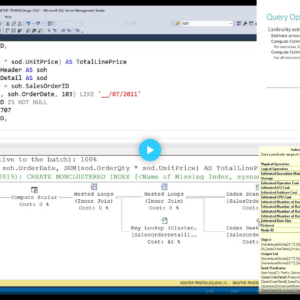 Block 1: Understanding execution plans, advanced level, chapter 2: Common operator properties